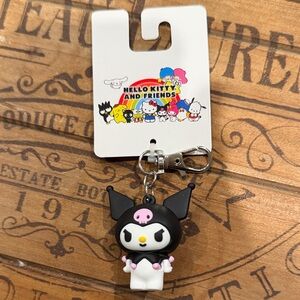 Hello Kitty Black and Pink Key Holder